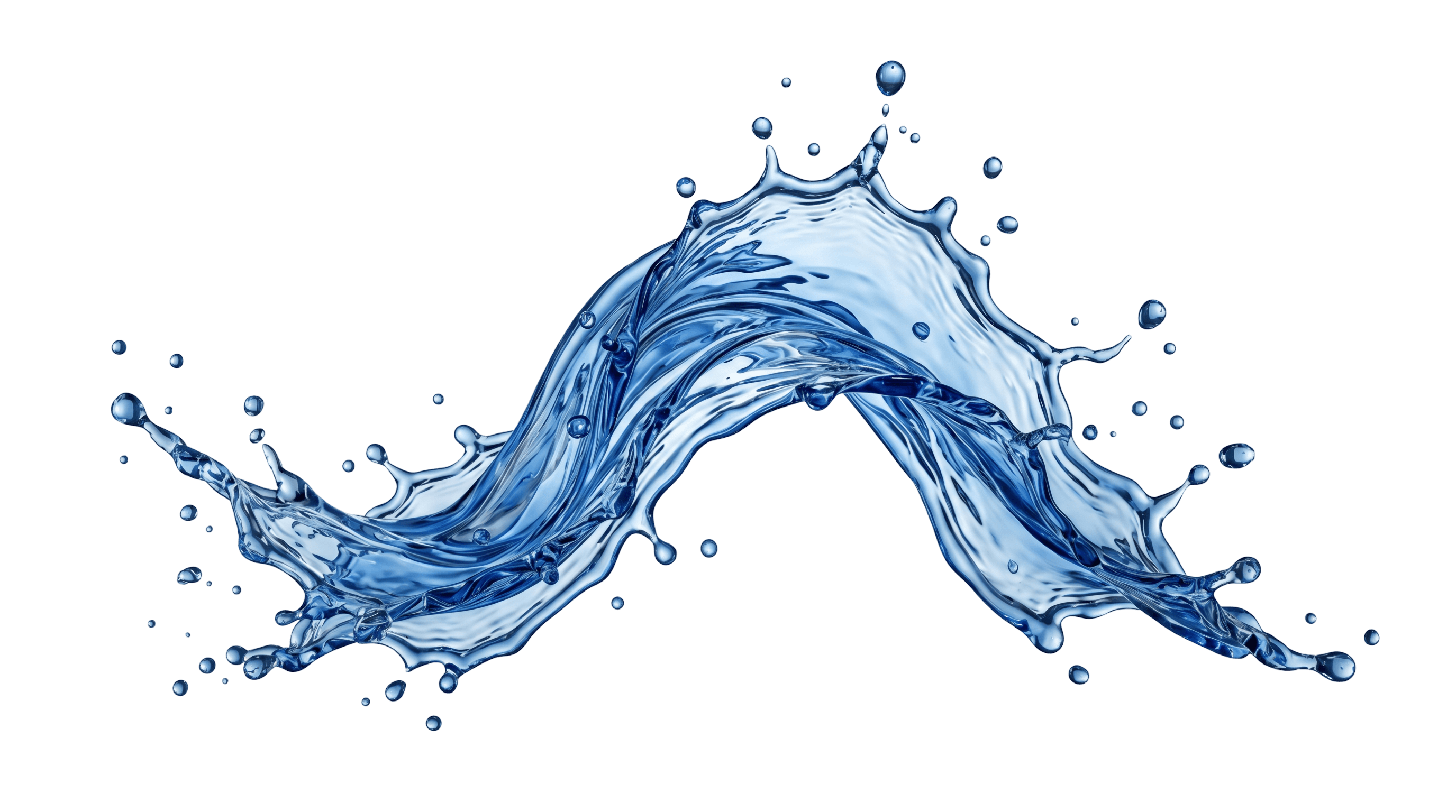 Blue Water Splash PNG Transparent Background Free Download